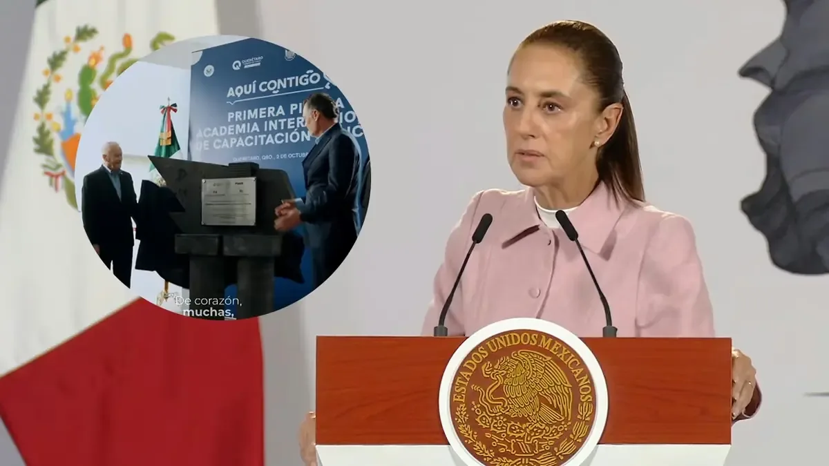 La presidenta subraya que la cooperación internacional debe ajustarse a la ley mexicana.