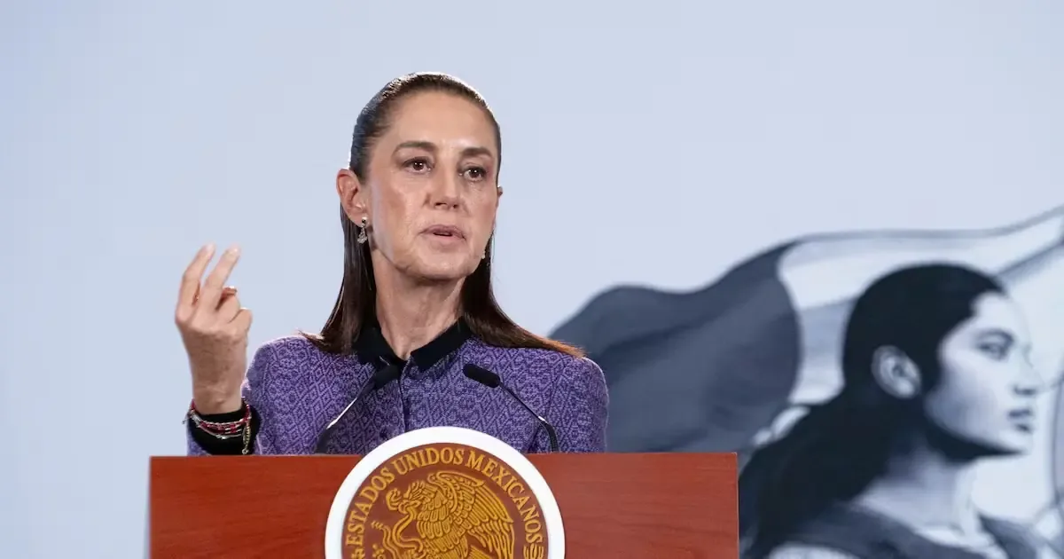 La presidenta fue cuestionada sobre el destino de las cuentas del exesposo de la gobernadora de BC.