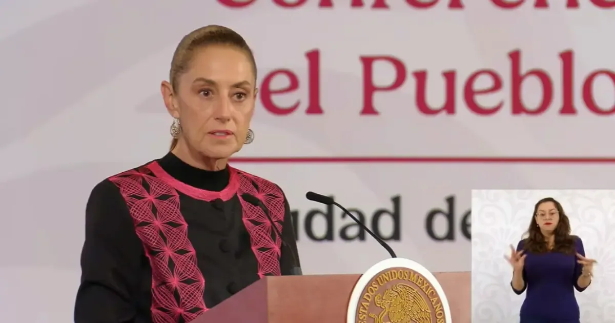 La presidenta advierte sobre tácticas externas que buscan debilitar instituciones.