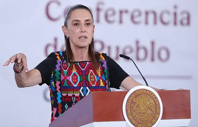 La presidenta de México llama a la vigilancia ante la posible intervención electoral de EE. UU.