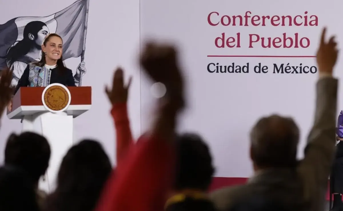La Presidenta destaca su compromiso con la prosperidad compartida en conferencia de prensa.
