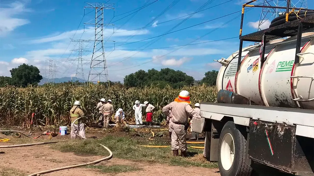 La mandataria señala que no hay personal de Pemex coludido en el robo de combustible, mientras continúan las indagatorias.