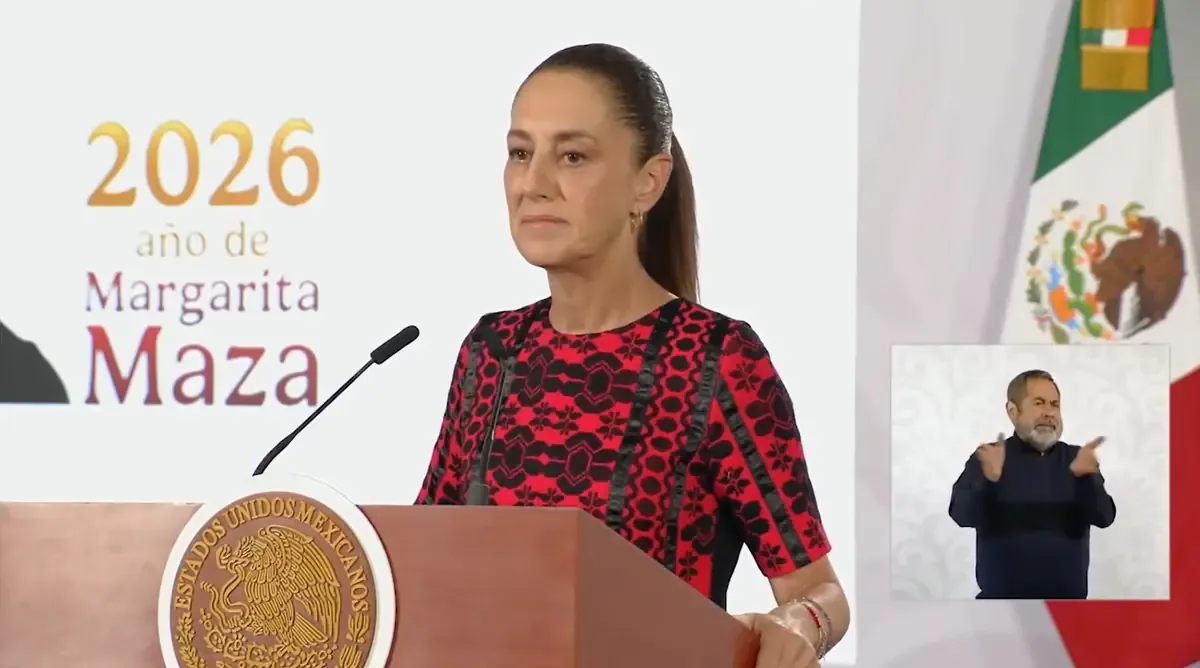 La presidenta reafirma el compromiso de México con la paz y la cooperación internacional en el ámbito deportivo.