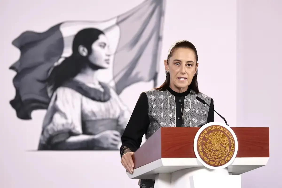Claudia Sheinbaum aclara que no hay evidencias de amenazas contra el gobernador Miguel Ángel Navarro.