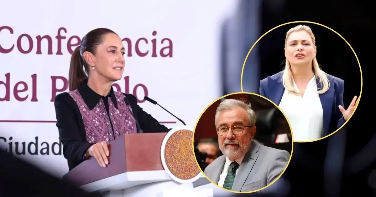 La presidenta de México responde al planteamiento de la gobernadora de Chihuahua sobre Rubén Rocha Moya y el T-MEC.