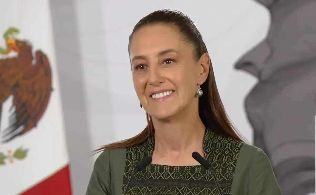 La presidenta aplaudió la victoria del equipo nacional y alentó el orgullo mexicano.