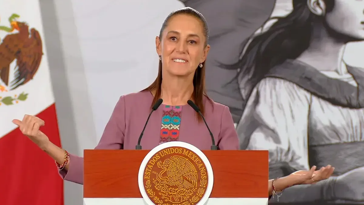 La presidenta de México responde a críticas sobre el expresidente con un mensaje contundente y humorístico.
