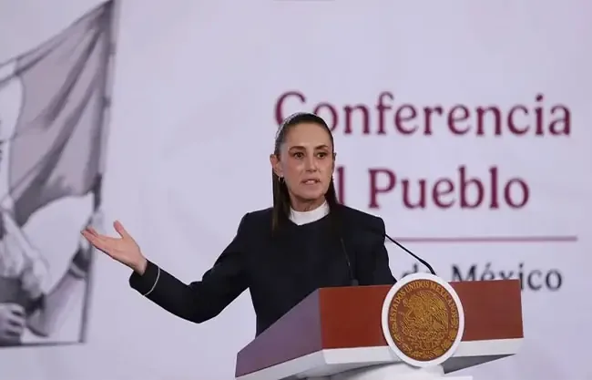 La Presidenta de México señala que hay visiones externas que afectan a la Cuarta Transformación.