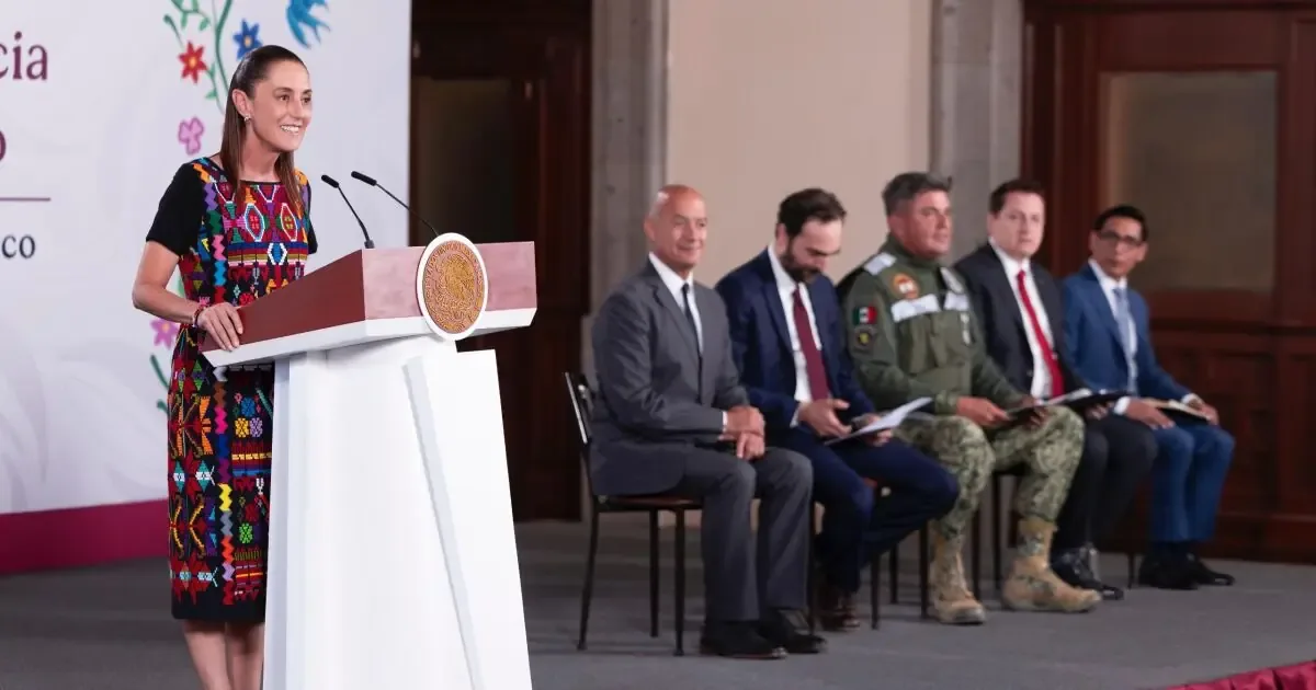 La presidenta defiende la soberanía nacional ante operaciones de la CIA en Chihuahua.
