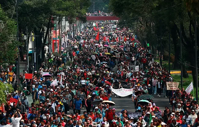 La Presidenta de México critica la postura de la Coordinadora y reafirma que no habrá represión.