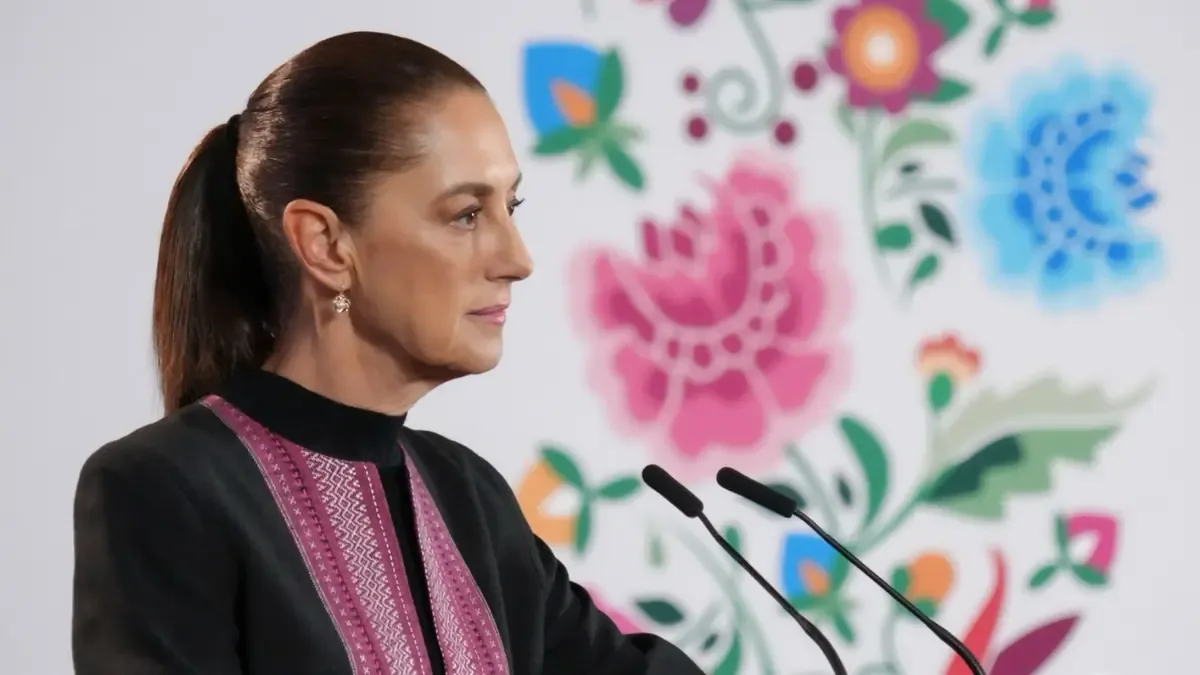 La presidenta de México pide mayor transparencia sobre el combate al narcotráfico en EE.UU.