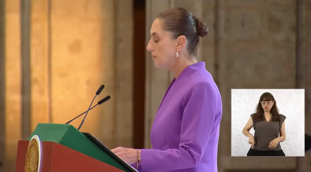 La presidenta enfatiza la cohesión política y los avances en seguridad pública durante su informe de gobierno.