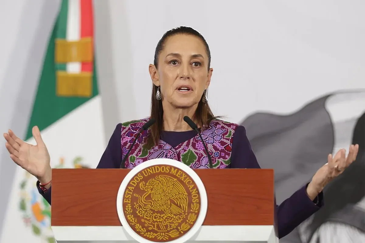 La presidenta mexicana responde a acusaciones y amenazas del gobierno estadounidense.
