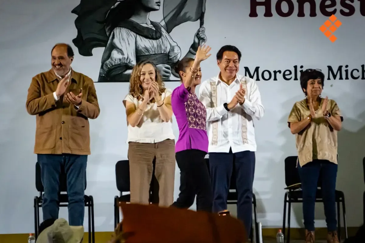 La Presidenta de México informó sobre los beneficios de programas sociales en su visita a Morelia.