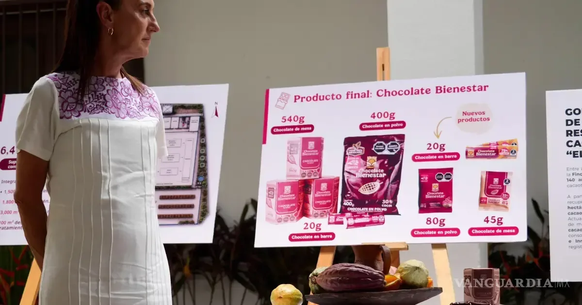 La presidenta asegura que el pacto ayudará a pequeños productores de cacao en Tabasco.
