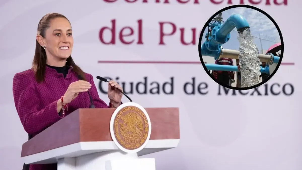 La presidenta Sheinbaum resaltó el trabajo conjunto con la alcaldesa para rehabilitar la infraestructura hidráulica.