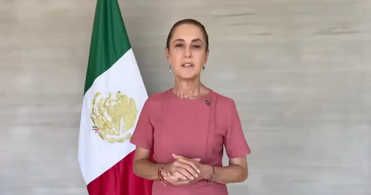 La presidenta enfatiza la coordinación entre México, Estados Unidos y Canadá en el evento.
