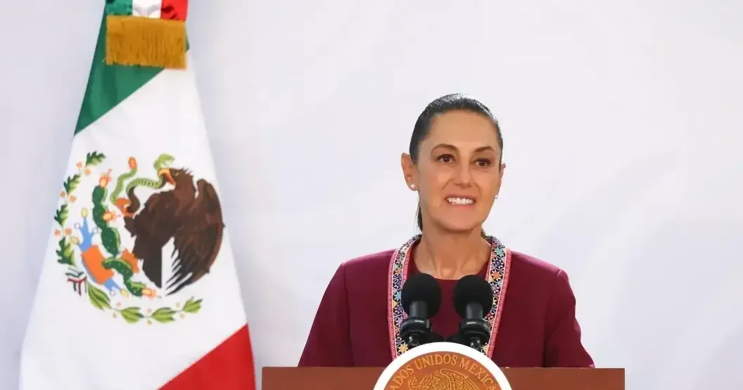 La presidenta subraya el derecho de las naciones a ser libres y destaca la historia de México.