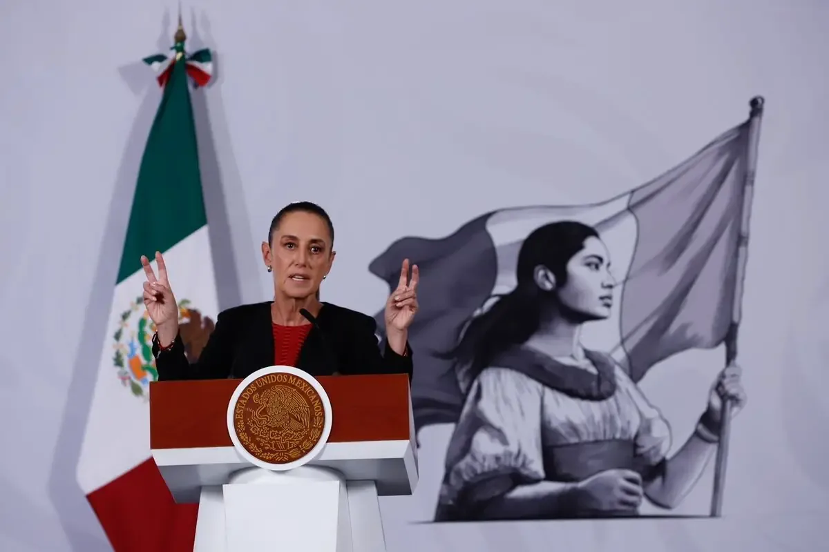 La Presidenta destaca una bajada significativa en el flujo migratorio hacia Estados Unidos, alcanzando cifras históricas.