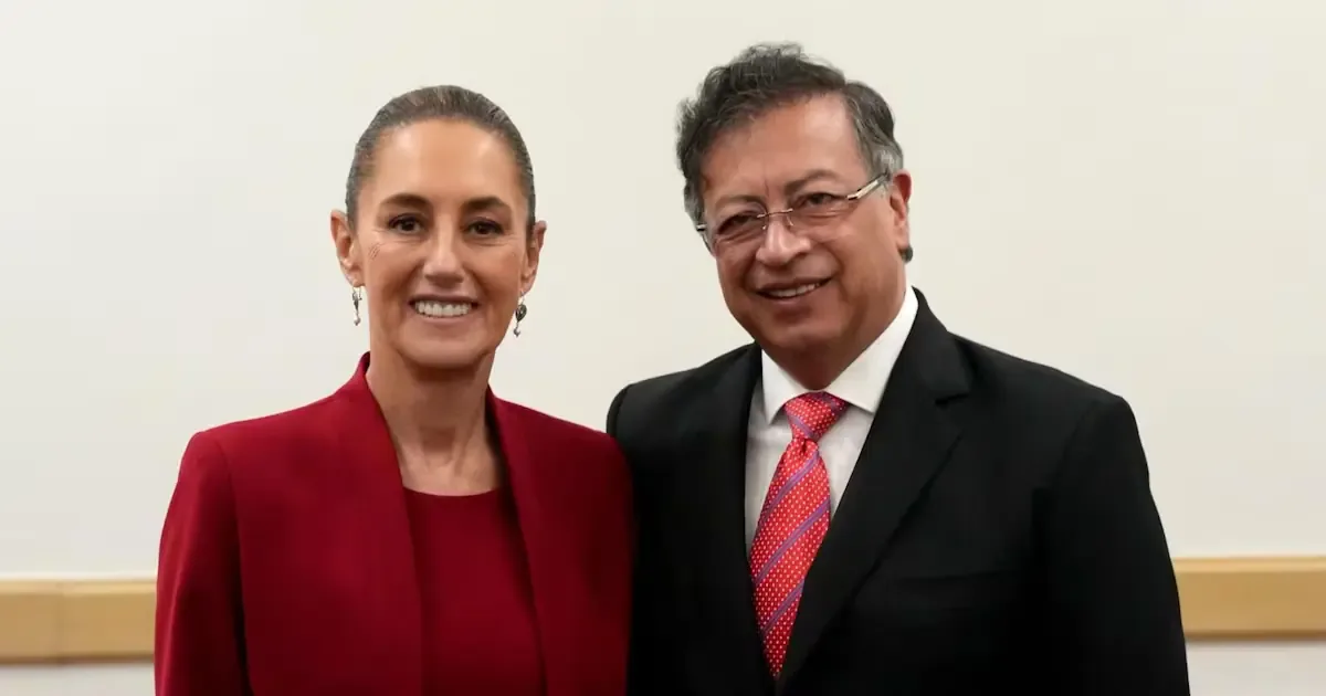 Claudia Sheinbaum ofreció a Gustavo Petro dar conferencias sobre historia y elecciones en México.
