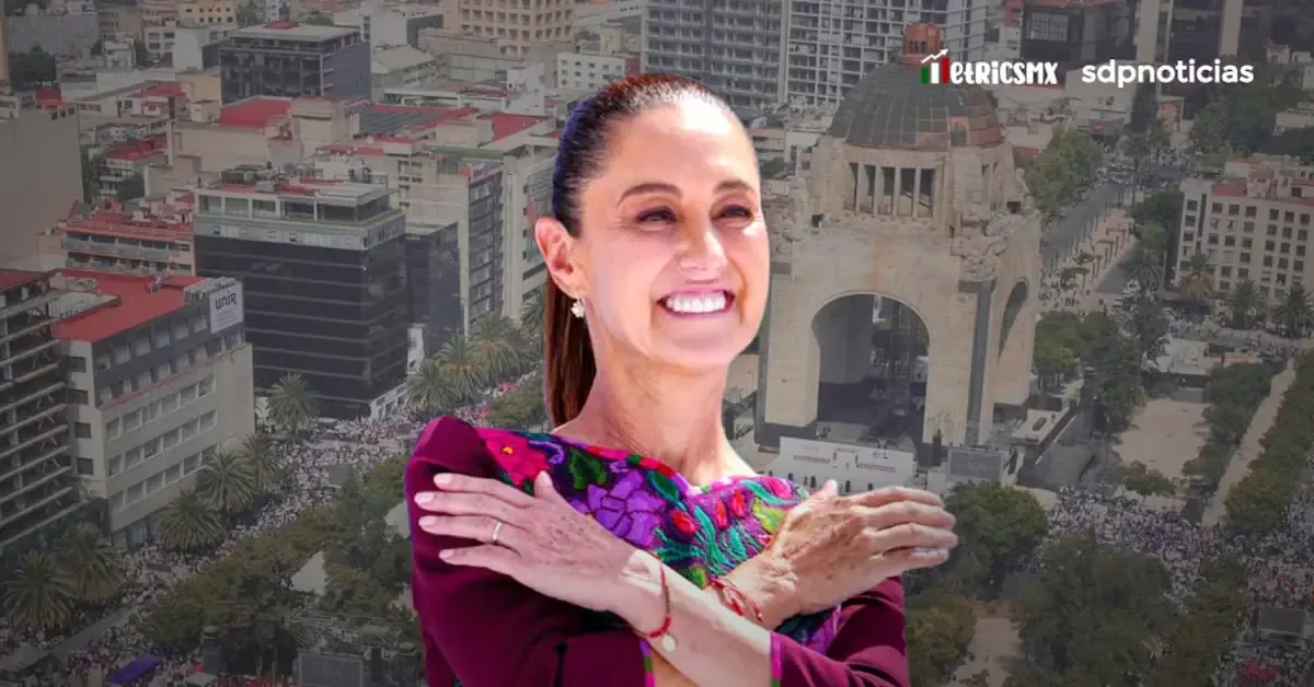 El mensaje de la presidenta Claudia Sheinbaum resuena en 63.8% de los ciudadanos españoles.