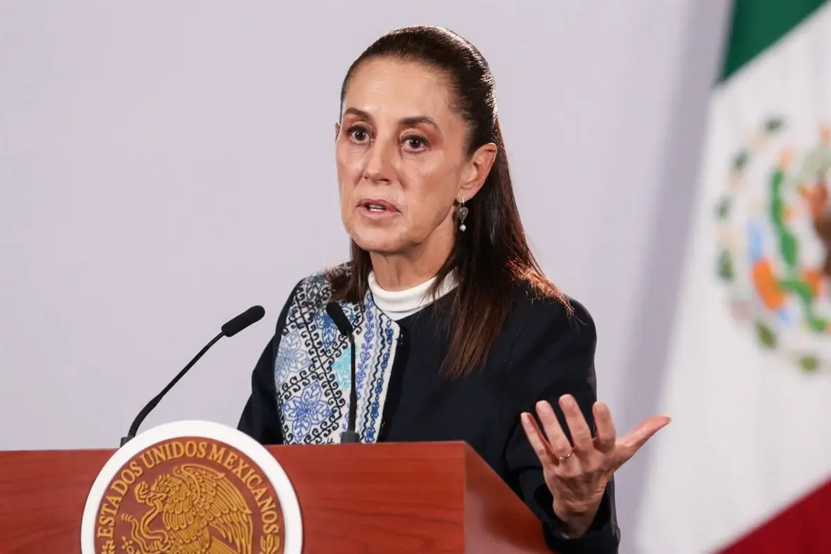 La presidenta de México subraya que no se judicializa la política tras el caso de la gobernadora de Chihuahua.