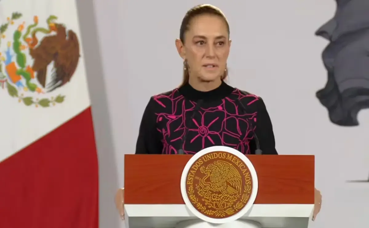 La presidenta reafirma su respeto a la autonomía judicial en conferencia matutina.