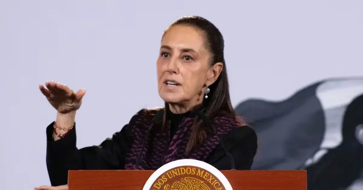 La presidenta de México se refiere a la detención de César Jáuregui y defiende la independencia del sistema judicial.