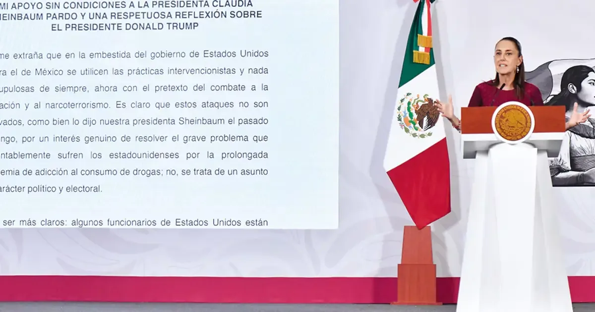 La mandataria enfatiza la importancia de las pruebas para las denuncias contra su gobierno.