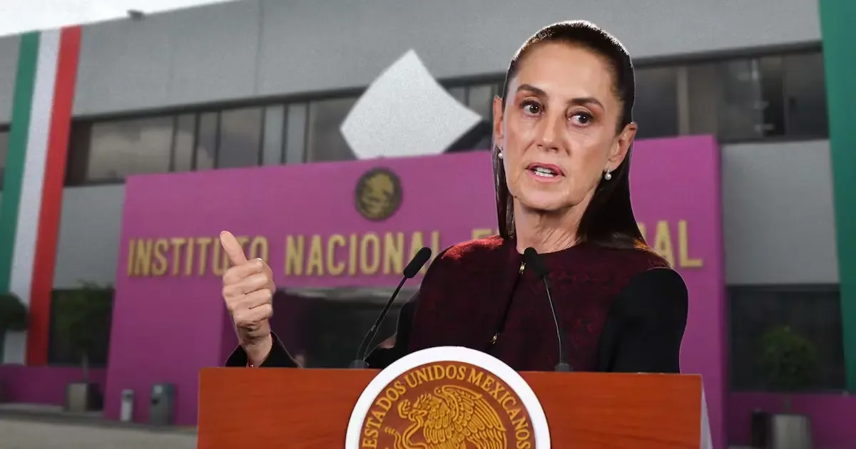 La mandataria exige mayor transparencia en los gastos del INE y auditará operaciones de talleres gráficos.