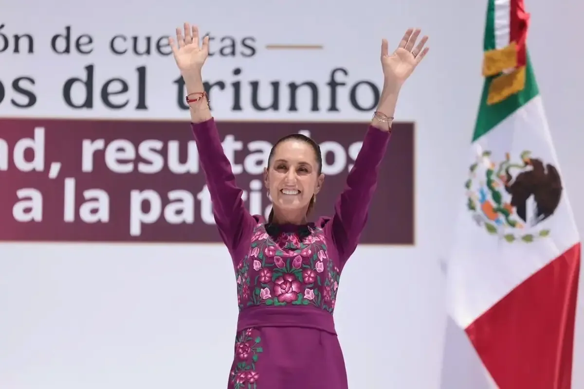 La presidenta de México resalta avances económicos y la defensa de la soberanía en su informe.