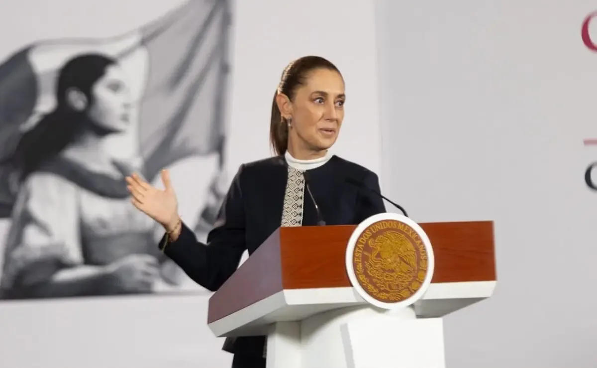 La presidenta de México respondió a especulaciones sobre una supuesta gira de AMLO el próximo año.