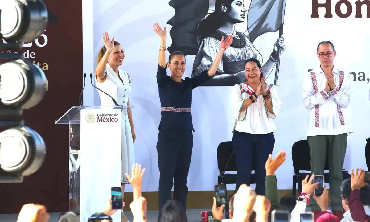 La presidenta busca respaldo ciudadano y político rumbo a las elecciones de 2027.