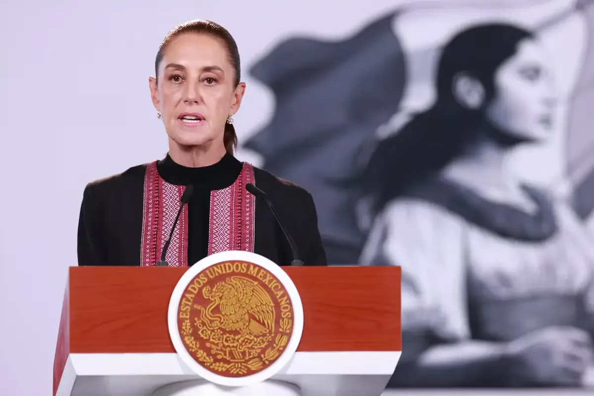 La mandataria mexicana enfatiza la responsabilidad de EE. UU. en la lucha contra el narcotráfico.