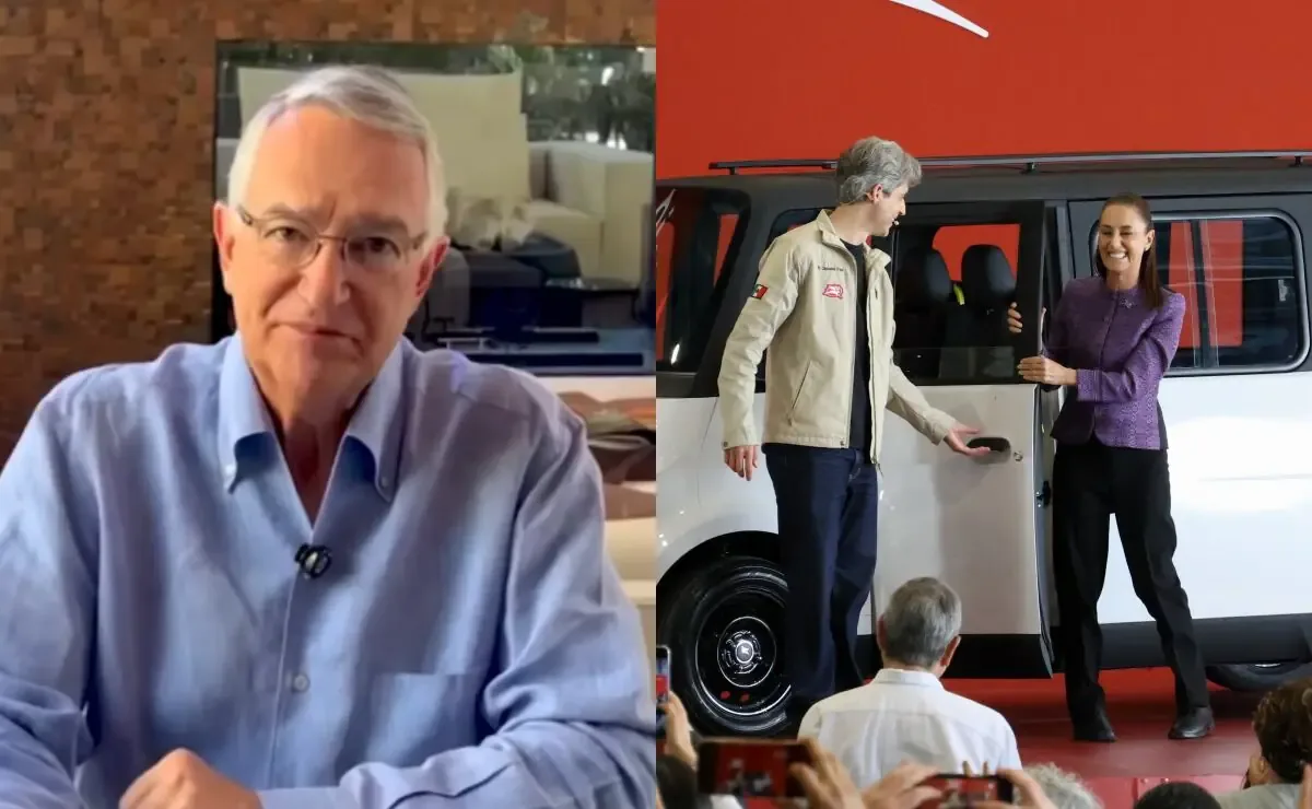 La presidenta defiende el auto eléctrico mexicano tras críticas de empresario.