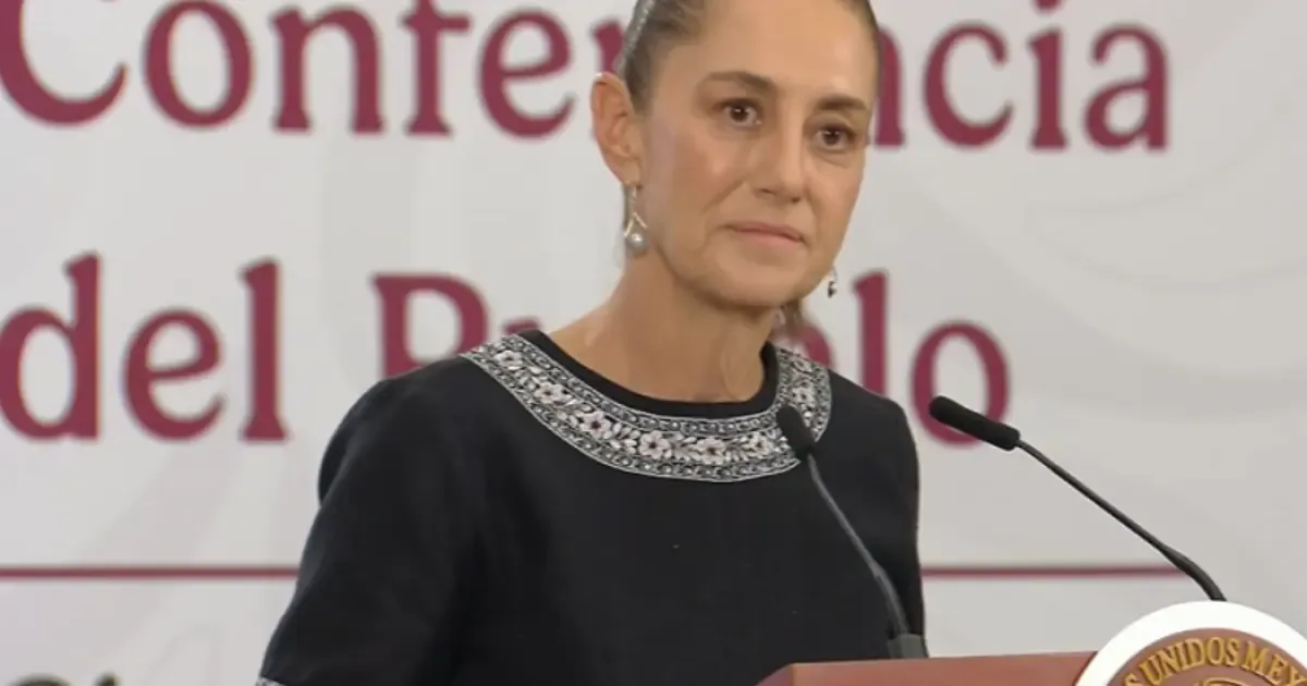 La presidenta responde a las declaraciones del diputado sobre una red de “huachicol” en Tamaulipas.