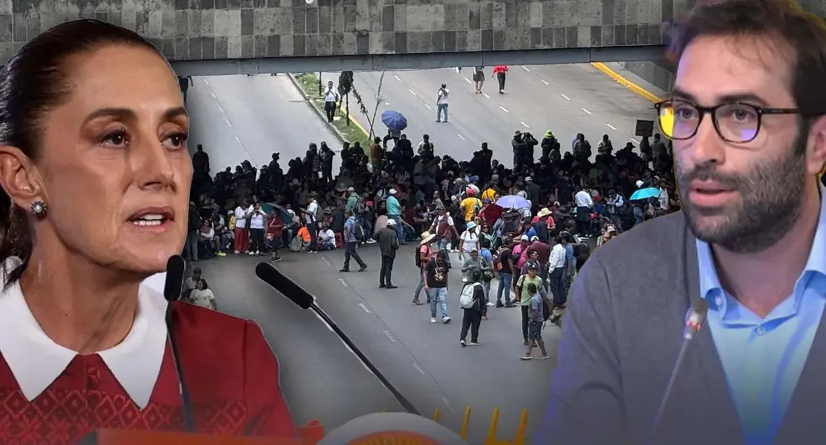 Las protestas de la CNTE en la CDMX llevaron a un encuentro virtual entre líderes.