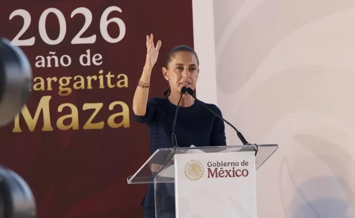 La presidenta llamó a defender la soberanía de México y criticó a la oposición en su informe en Tijuana.