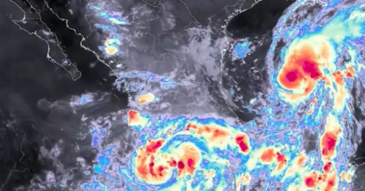 El avance del huracán Simón generará lluvias intensas y condiciones peligrosas en varias entidades.