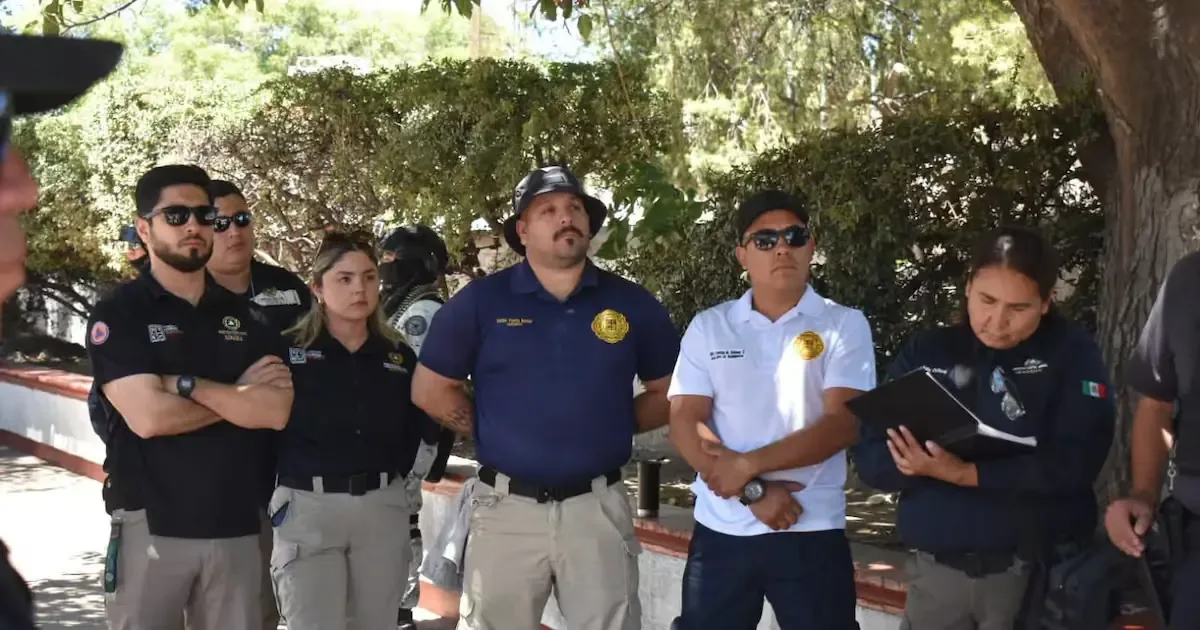 Autoridades preparan un simulacro para mitigar riesgos en caso de accidente en la frontera.