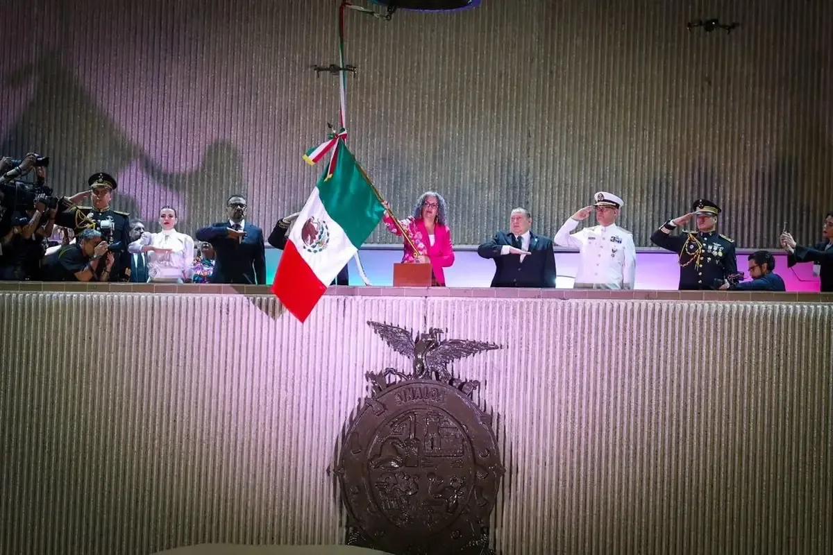 La celebración pública del Grito se realizó el 15 de septiembre, marcando el regreso a los festejos masivos tras dos años.