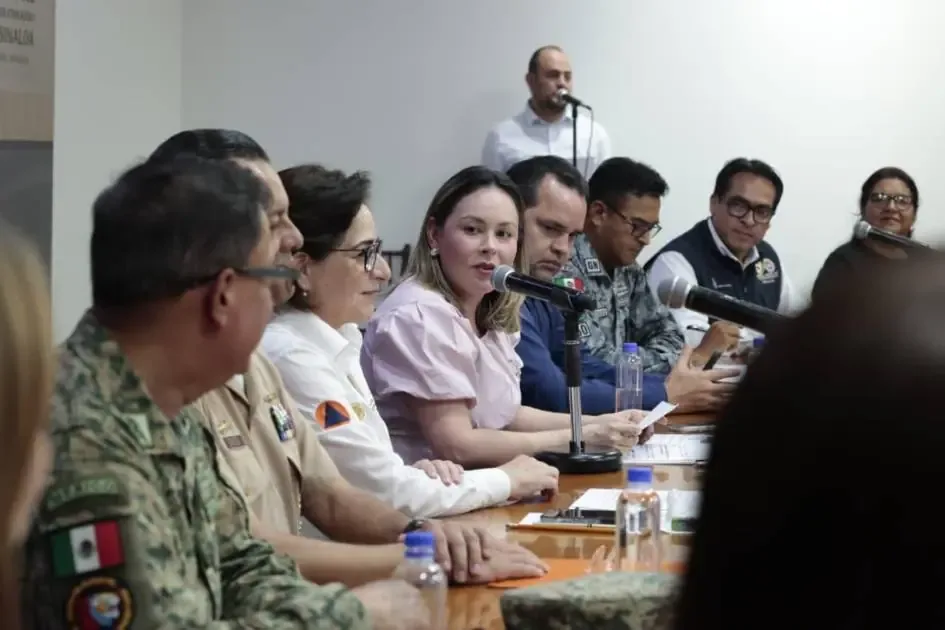 La instalación del Puesto de Comando y el Consejo Estatal garantiza protección a los sinaloenses ante fenómenos hidrometeorológicos.