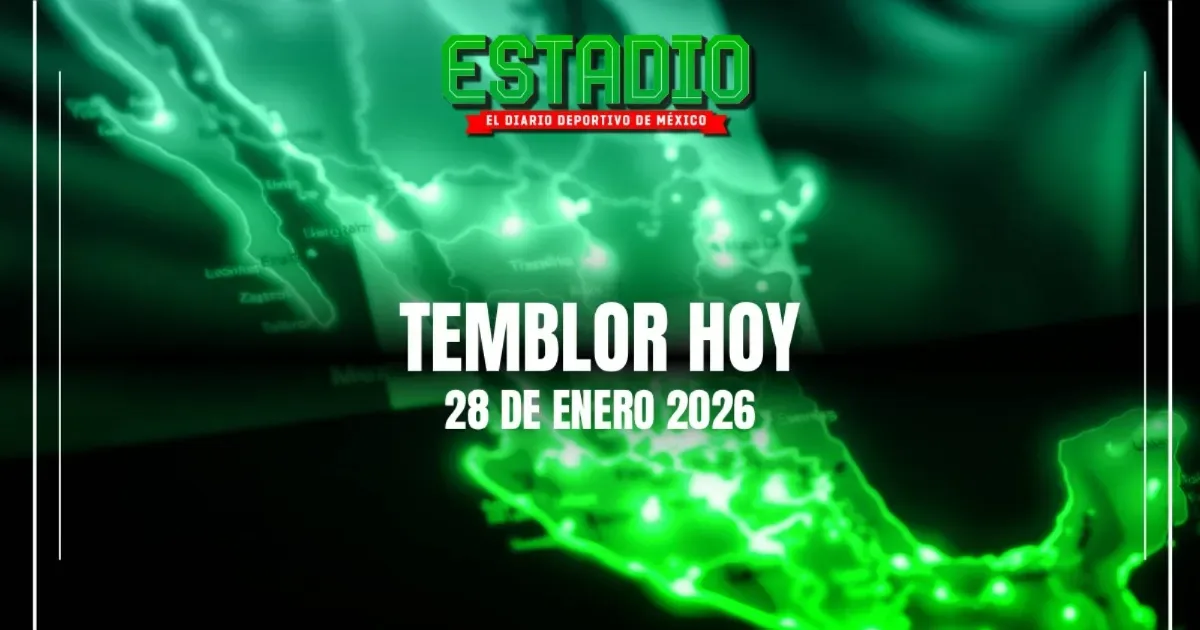 Sismo de 4.0 registrado en Oaxaca este 28 de enero de 2026.