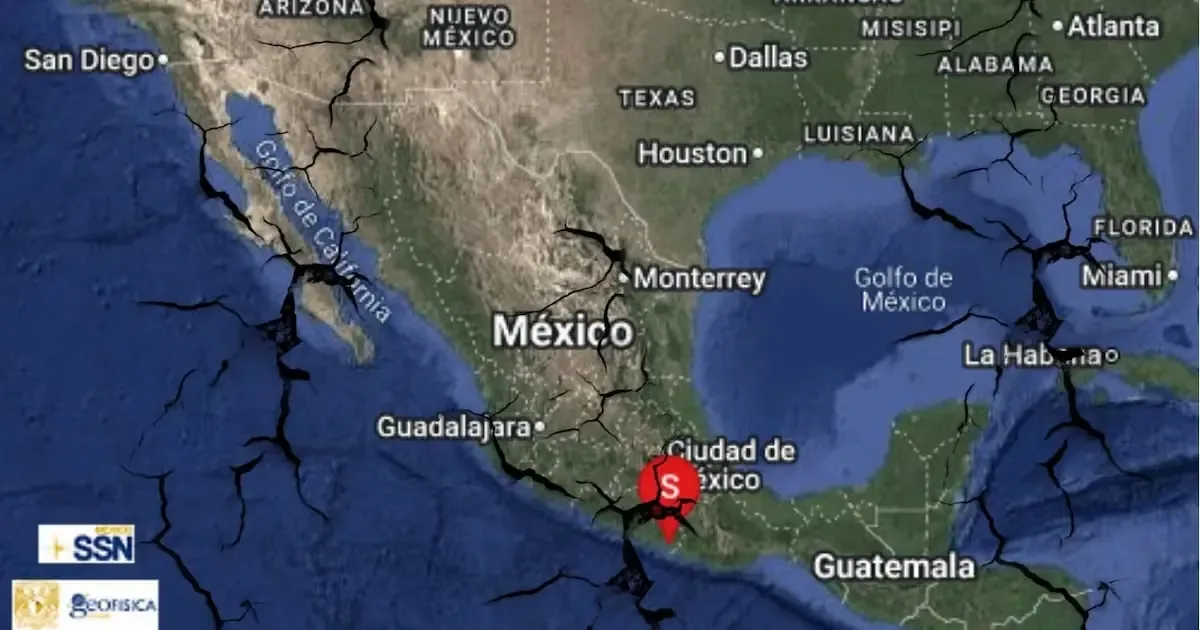 El temblor ocurrió este viernes y no se activó la alerta sísmica en la capital.