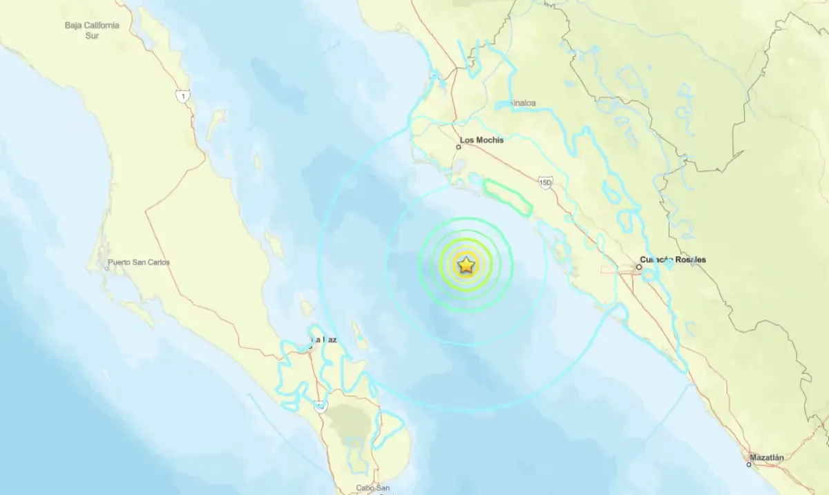 Un fuerte sismo se registró en Guasave, Sinaloa, generando preocupación aunque sin daños reportados.