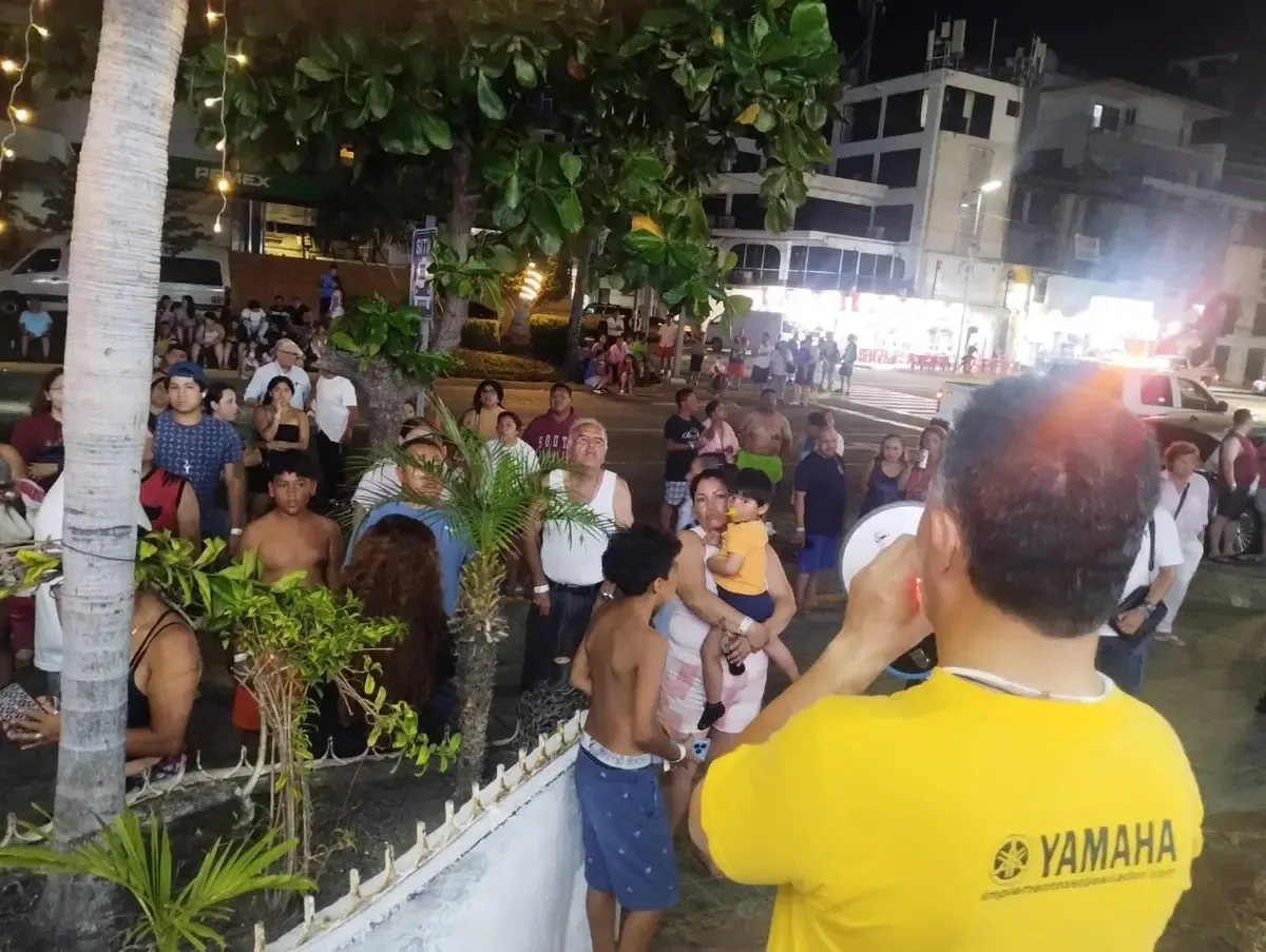 Sismo en Acapulco genera reacción inmediata de Protección Civil y autoridades.