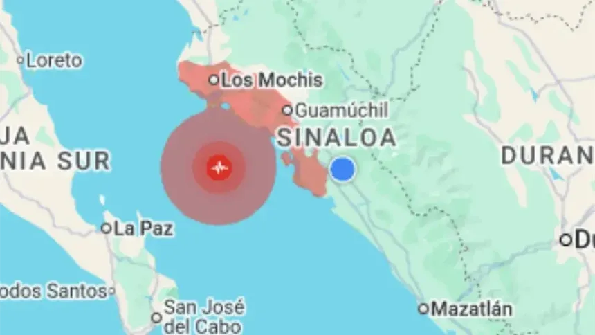 VIDEO | Sismo de 6.1 en Sinaloa 