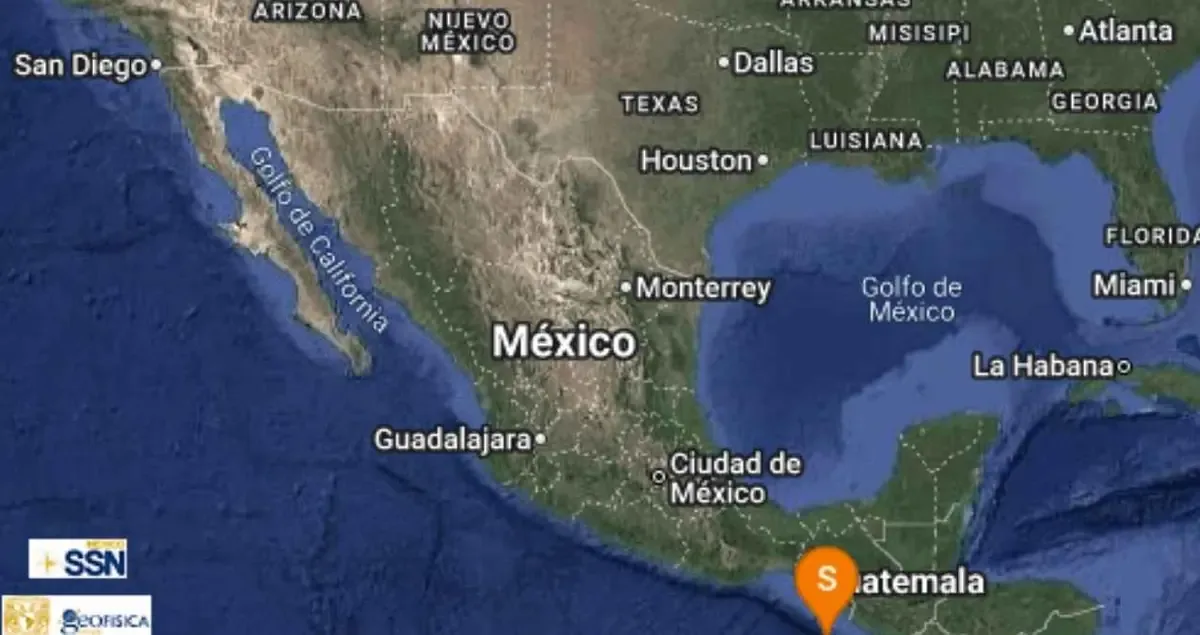 Dos sismos al suroeste de Ciudad Hidalgo generan alarma, pero no se reportan daños ni riesgo de tsunami.