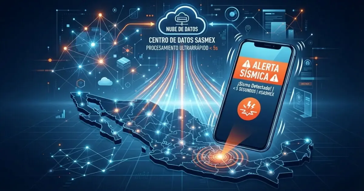 La red de sensores de SkyAlert cubre el 80% de las áreas con alto riesgo sísmico en México.