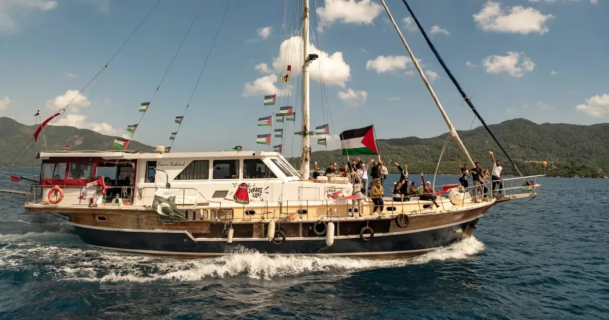 La operación militar se produjo a 250 millas náuticas de la costa de Gaza.